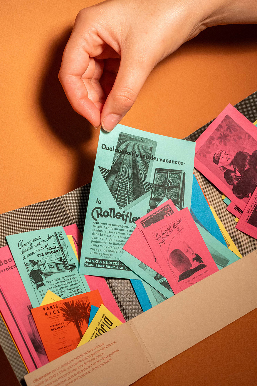 Photo of the Pléthore project, an editorial project on the weekly magazine L'Illustration